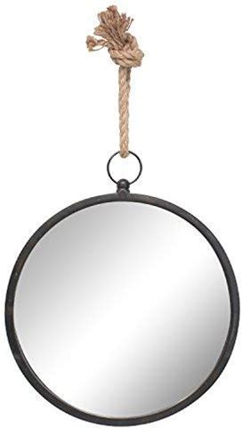 Stonebriar Decorative Oval Rope Mirror